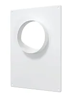 Площадка торцевая пластиковая 180х250 фланец D100 | код 100ПТП | ERA