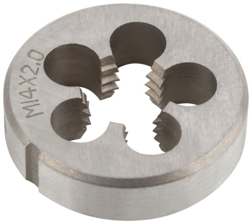 Плашка метрическая, легированная сталь М14х2.0 мм | код 70832 | FIT фото 2