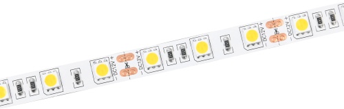 Лента светодиодная 5м LSR-5050W60-14,4-IP20-12В | код LSR2-2-060-20-3-05 | IEK