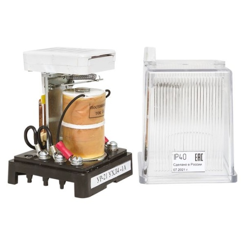 Указательное реле, постоянного тока, ток срабатывания 0,16А, заднее присоединение, исполнение УХЛ4 | код ur21pt0.16azp | EKF фото 4