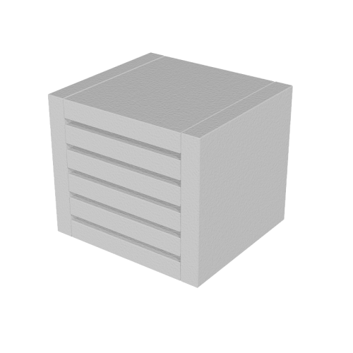 Вентиляционный блок TEHSTRONG VB 100x100x40 (EI 90) | код vb10040 | EKF Вентиляционный блок TEHSTRONG VB 100x100x40 (EI 90) | код vb10040 | EKF