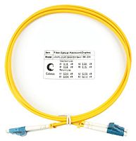Cabeus FOP(d)-9-LC-LC-7m Шнур оптический duplex LC-LC 9/125 sm 7м LSZH | код 8338c | Cabeus