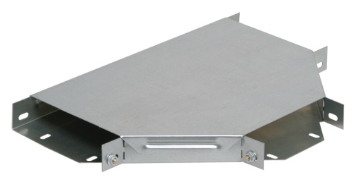 ESCA Разветвитель Т-образный 50х50мм RAL 9016 GL | код CLP1TR-050-050 | IEK