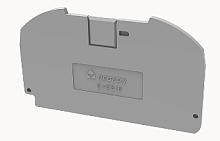 D-DS16-01P-11-00Z(H) Концевая крышка, для DS16, серый | код 11060000235 | DEGSON