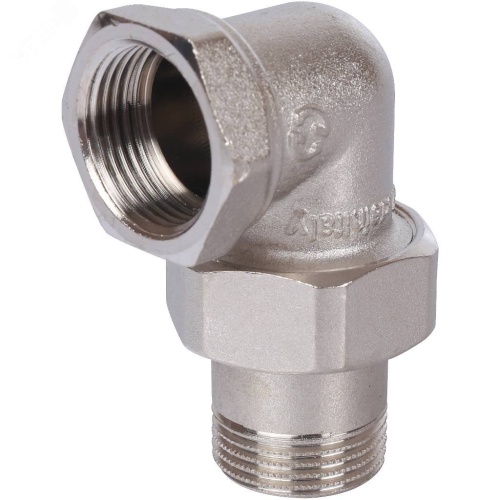 Разъемное соединение 'американка' ВН никелированное, уплотнение под гайкой o-ring кольцо 3/4 | код SFT-0057-000034 | STOUT