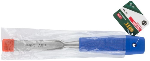 Стамеска CrV полукруглая с пластиковой ручкой 16мм FIT 43144 фото 3