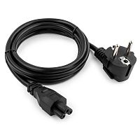 Кабель питания для ноутбуков Cablexpert PC-186-ML12, 1.8м, Schuko- C5, 10А, пакет | код PC-186-ML12 | Cablexpert