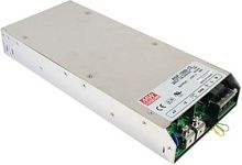 Источник питания AC-DC, 750Вт, вход 90…264V AC, 47…63Гц /127…370В DC, выход 15В/0…50A, рег. вых=±10%Uном, изоляция 3000В AC, в корпусе 295х127х41мм, -20…+60С | код RSP-1000-15 | MeanWell