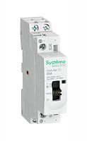 City9 SET Модульный контактор 2P 2НО 20A, Ручное управление, AC 230В-230В | код C9C32220 | Systeme Electric