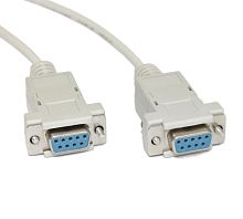 Кабель RS-232 DB-9F/DB-9F интерфейс: RS-232 (DB-9F - DB-9F), Кабель RS-232 для подключения устройств через COM-порт, прямой или перекрестный, 1,8 метра | код RS-232 DB-9F/DB-9F | TELEOFIS