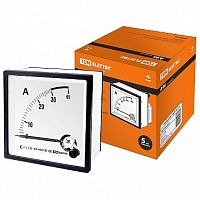 Амперметр щитовой TDM А96П 30А AC, аналоговый, кл.т. 1,5 | код. SQ1102-0037 | TDM