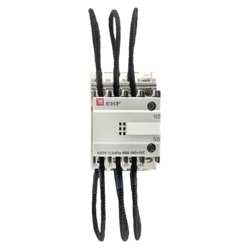 Контактор для конденсатора КМЭК 12,5квар 400В 1NО+1NC PROxima | код ctrk-s-25-12,5-400 | EKF фото 3