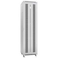 Cabeus ND-05C-47U60/100 Шкаф монтажный телекоммуникационный 19 напольный для распределительного и серверного оборудования 47U 600x1000x2277mm (ШхГхВ) передняя и задняя перфорированные двери, ручка с замком, цвет серый (RAL 7035) | код 7207c