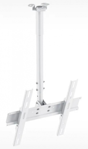 Кронштейн для телевизора Holder PR-101-W белый 32-65 макс.60кг потолочный фиксированный | код 298759 | HOLDER