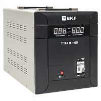 Стабилизатор напряжения электронный напольного исполнения TITAN -ТF-10000 EKF | код stab-TF-10000 | EKF