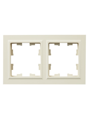 BRITE Рамка 2-местная IP44 РУ-2-БрКр-44 бежевый | код BR-M22-44-K10 | IEK фото 6