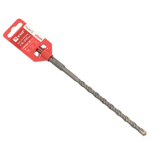 Бур по бетону SDS-plus 8х210 мм (4 резца)(4S спираль) Expert | код db-8-210-4x4 | EKF