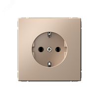 Розетка ArtGallery 16А с заземл. механизм песочн. | код GAL001243 | Systeme Electric