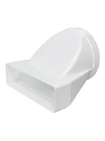 Соединитель пластиковый эксцентриковый для плоского воздуховода с круглым 60х204/D150 | код 620СП15КП | ERA