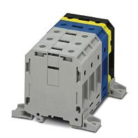 Клемма для высокого тока UKH 70-3L/N/FE-F | код 3076604 | PHOENIX CONTACT