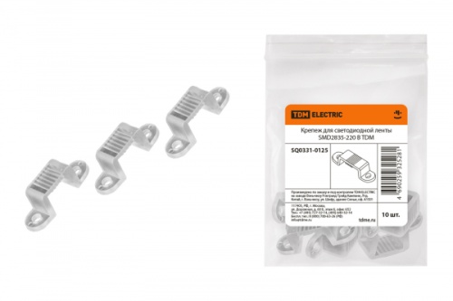Крепеж для светодиодной ленты SMD2835-220 В TDM | код SQ0331-0125 | TDM