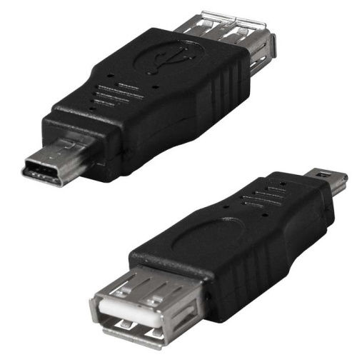 Разъём USB RUICHI USB 2.0A(f)-mini USB B(m) | код 113803 | Ruichi