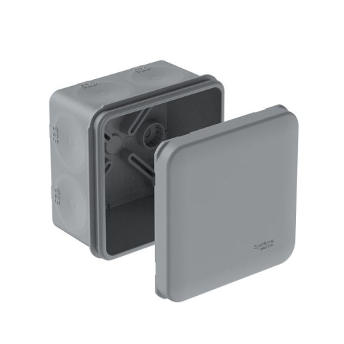 Коробка распределительная MultiBox IP66 70х70х42 DIY (со стикером) сер. | код IMT351961 | Systeme Electric