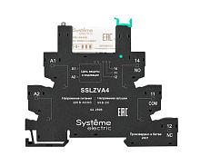 Релейный модуль 1CO, 6A, 60В DC, винтовой зажим | код SSL1PVFU | Systeme Electric