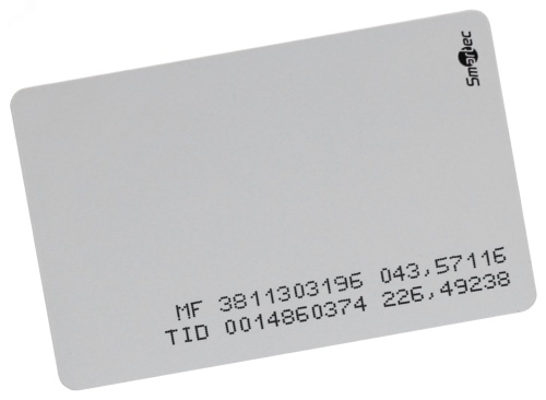 Карта UHF + MIFARE | код ST-LC021MF | Smartec