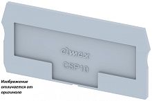 Концевая пластина для клемм, синяя CSP16-BLUE | код 3910960001 | Elmex