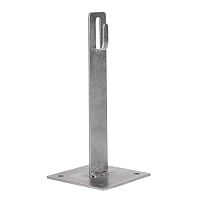 Держатель кровельный с подставкой h150/120мм CZ PROxima | код lp-d2105-cz | EKF