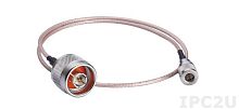 Кабель A-CRF-QMAMNM-R2-50 RG316 cable, QMA (male) to N-type (male), 0.5 meters | код 00-06077623 | MOXA