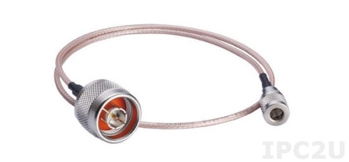 Кабель A-CRF-QMAMNM-R2-50 RG316 cable, QMA (male) to N-type (male), 0.5 meters | код 00-06077623 | MOXA