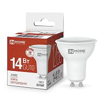 Лампа светодиодная LED-JCDRC-VC 14Вт 230В GU10 4000К 1260лм | код 4690612047966 | IN HOME