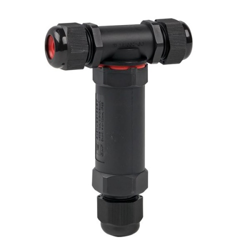 Кабельный коннектор Т-образный (клеммник 5PIN) IP68 FreeTools | код plc-uac-cb5T | EKF фото 4