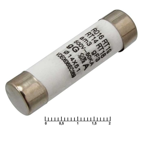 4A 500V 14x51mm | код 88524 | Ruichi