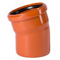 Отвод наружной канализации 200х15 град. | код 223200 | Ostendorf