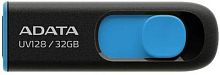 Флеш Диск A-Data 32GB DashDrive UV128 AUV128-32G-RBE USB3.0 черный/синий | код 758104 | A-DATA