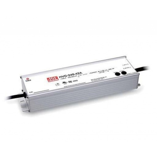 Источник питания AC-DC, 240Вт, IP67, вход 180…528В AC, 47…63Гц/254…747В DC, ККМ, выход 48В/5А, изоляция 3750В AC, в кожухе 254.2х68х38.8 мм, -40…+70С, димминг 3 в 1 | код HVG-240-48B | MeanWell