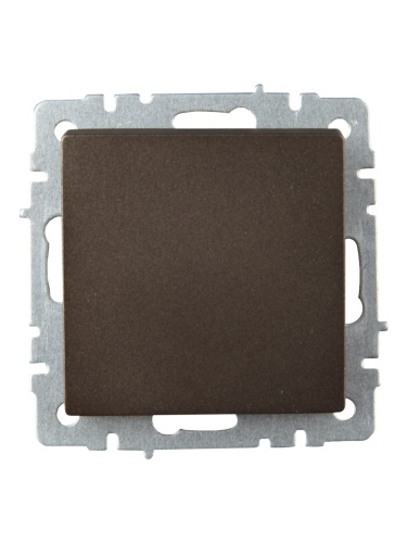 BRITE Выключатель 1-клавишный самовозвратный 10А ВС10-1-4-БрТБ темная бронза | код BR-V14-0-10-K45 | IEK фото 6