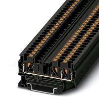 Проходные клеммы PT 4-TWIN BK | код 3211255 | PHOENIX CONTACT