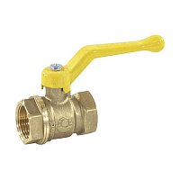 Кран шаровой для газа 11Б27фтМ 3/4' ВВ ручка рычаг | код VF.271.LR3.034 | VALFEX-T