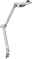 Светильник KD-017C настол. струбцина 230В 11Вт КЛЛ 2G7 серебр. Camelion 3280