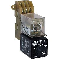 Реле времени РП-21М 003В1 3…30с 220В 50Гц с розеткой тип 3 | код A8120-76913810 | ВНИИР