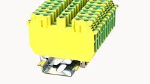 PCDK4-PE-01P-1Y-00Z(H), Клемма винтовая PC, 4С, 4 мм.кв., PE, шт | код 11010000120 | DEGSON