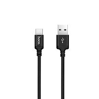 Кабель USB 2.0 hoco X14, AM/Type-C M, черный, 1м | код 6957531062868 | Hoco