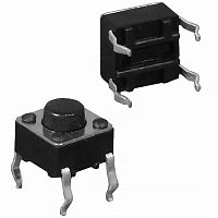 Тактовая кнопка RUICHI KAN4511-0381B, 4.5x4.5x3.8 мм | код 58540 | Ruichi