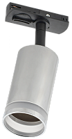 Светильник 4116 декор. трековый поворотный GU10 хром IEK | код LT-USB0-4116-GU10-1-K23 | IEK