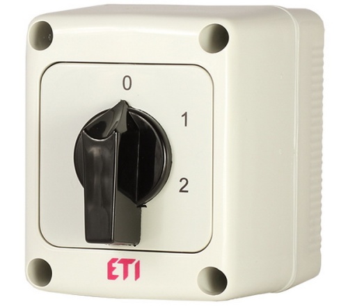 Переключатель CS 16 135 PN (3p_0-1-2корп./IP65_с/ч_16A) | код 004773212 | ETI