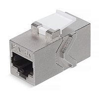 Cabeus CA-8p8c-C6a-SH Проходной адаптер, RJ45-RJ45 (8p8c), категория 6a, экранированный | код 10068c | Cabeus